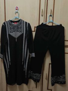 Elegant Black Kurta Set