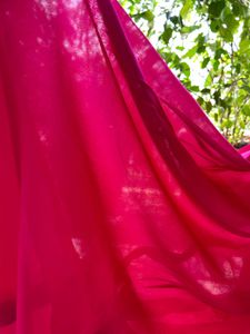 Pink Kurti with Gold Embroidery