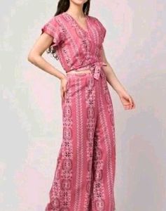 Comfy Pink Cropped Cord