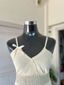 Cream Summer Dress