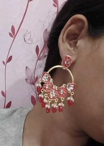 Beautiful Red Earring