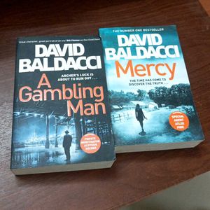 David Baldacci A Gambling Man & Mercy Combo