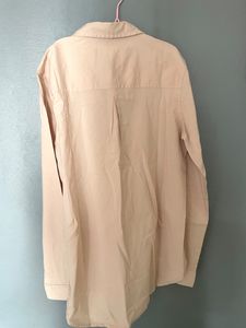 Oversized Beige Shirt