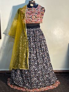 SALE 🛑Elegant Floral Lehenga Choli Set