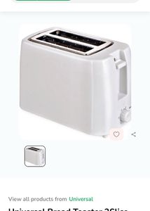 Universal Perfect Bread Toaster Unused Brand New
