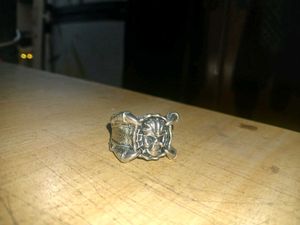 Gothic Stainless Steel Skull Ring.