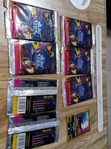 Vintage Star Trax Trading 7 Pack And One Gold Card