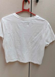White Crop Top