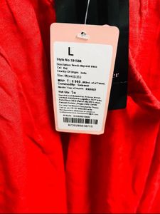 Red Sleeveless Dress