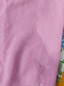 Girls Woollen Sweatshirt(4-6year Old)