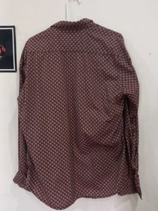 Patterned Long Sleeve Shirt