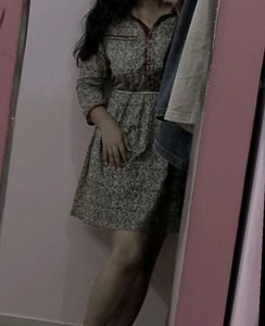 FREE🌷Stylish Grey Tunic Top mini dress
