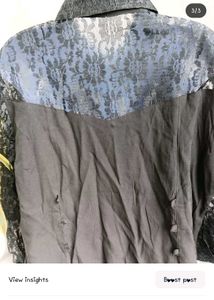 Crop Top &amp; Shirt Combo