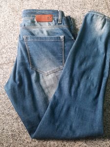 HERE&amp;NOW Brand Women Blue Skinny Fit High Rise Je