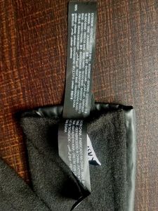 Zara Black Leather Gloves