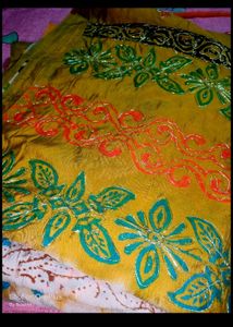 Beautiful Work Saree With Blouse