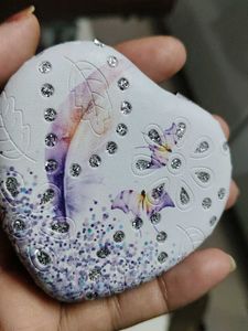 pocket mirror with keyring