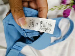 🇳🇿💫🎀Blue Plunge Bralette Top