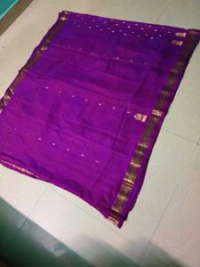 Two Shades Purple Colour Kanchi Pattu Saree