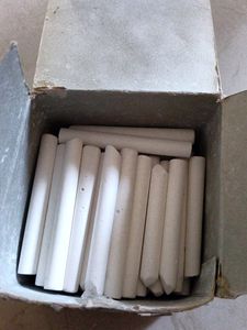 Camel Dustless White Chalk Pieces - 40 Piece