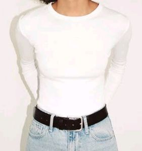 Zara Ribbed Full Sleeve