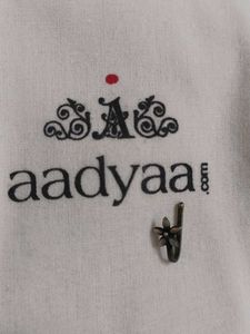 Aadyaa Floral Nosepin: pure sterling silver!