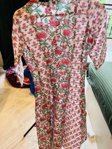 Floral Print Kurta