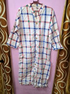 Checkered Tunic kurti