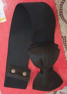 Black Streachable Belt