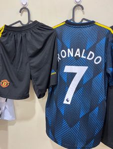RONALDO LAST UCL MATCH MAN UTDFOOTBALL JERSEY