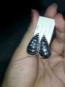 Silver Drop Earrings