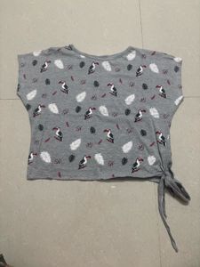🆕 Soft Printed Crop Top