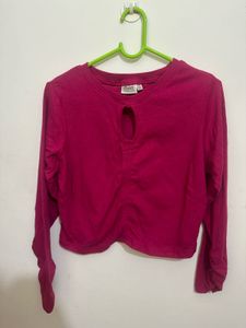 Set Of 4 Cotton Crop Tops