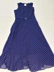 Polka Dot Maxi Dress