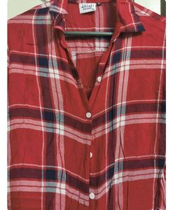 Red plaid shirt