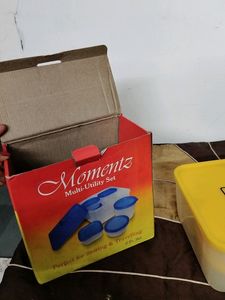 BRAND NEW Set 7 PCS Plastic Containers