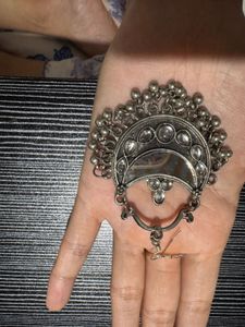 4 Pair Oxidised Jhumka Earrings