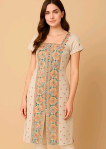 Elegant Embroidered Kurta