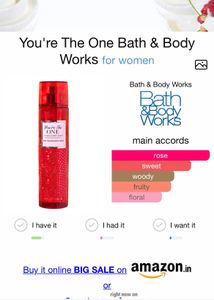 Bbw You’re The One 10ml Sample