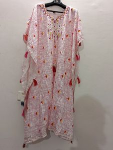Women Printed Cotton Kaftan