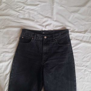 ZARA WIDE LEG DENIM