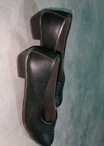 Black Colour Office Or Formal Pump Shoes