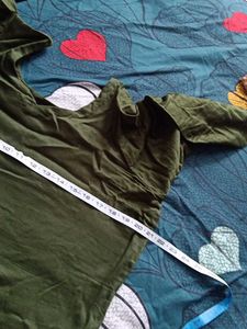 Green Embroidered Kurta