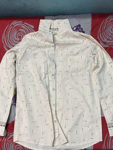 Printed Button-Down Shirt