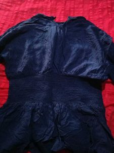 Elegant Navy Blue Top
