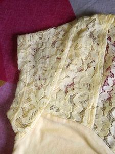 Lace Detail Top - Size Small