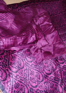 Elegant Purple Saree