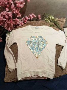 Sequin Diamond Sweatshirt