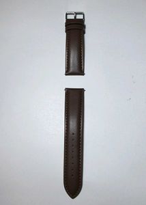 Fastrack Genuine Leather Brown 22mm Watch Strap
