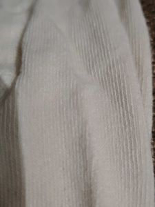 Girls White Cotton Tights ..New